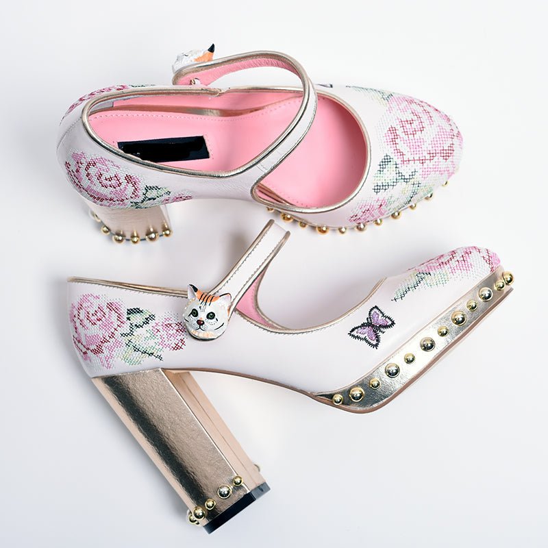 Whimsical Elegance Mary Janes Women Shoes - LiveTrendsX