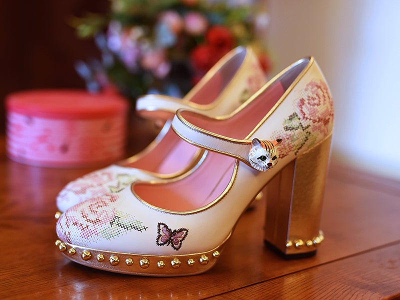 Whimsical Elegance Mary Janes Women Shoes - LiveTrendsX