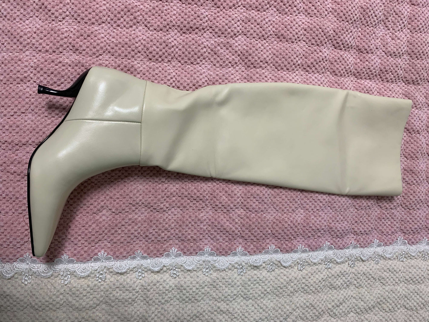 Genuine Leather Knee-High Boots