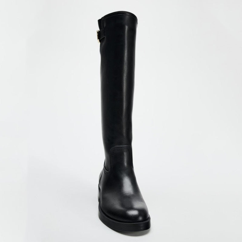 Women Genuine Leather Riding Boots