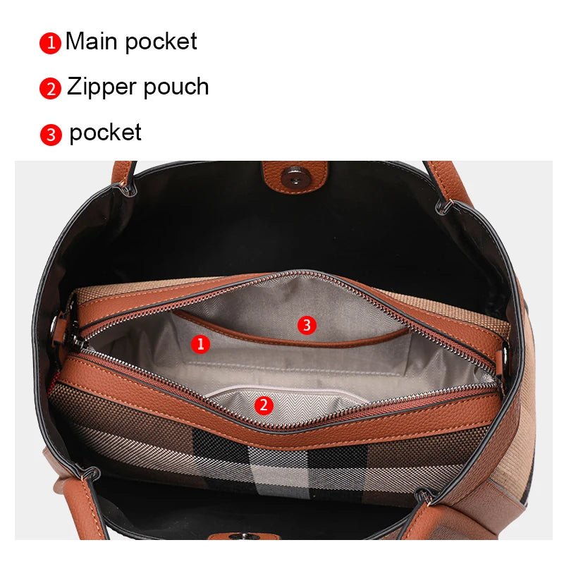 Women's Handbag Fashionable and Advanced Large Capacity Bag - LiveTrendsX