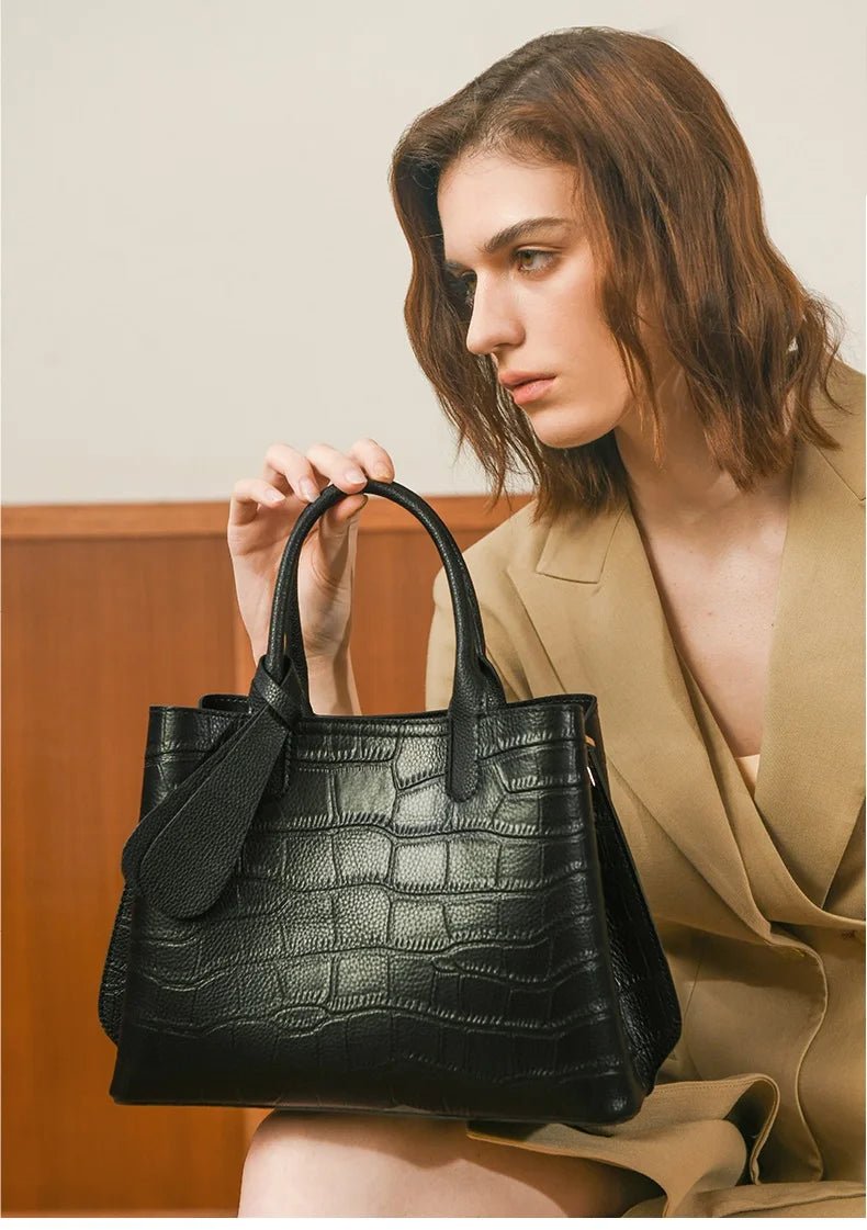 ZOOLER Original Brand Full Soft Real Genuine Leather Women Handbags Skin COWShoulder Bag Office Ladies Purses Tote Top#SC629 - LiveTrendsX