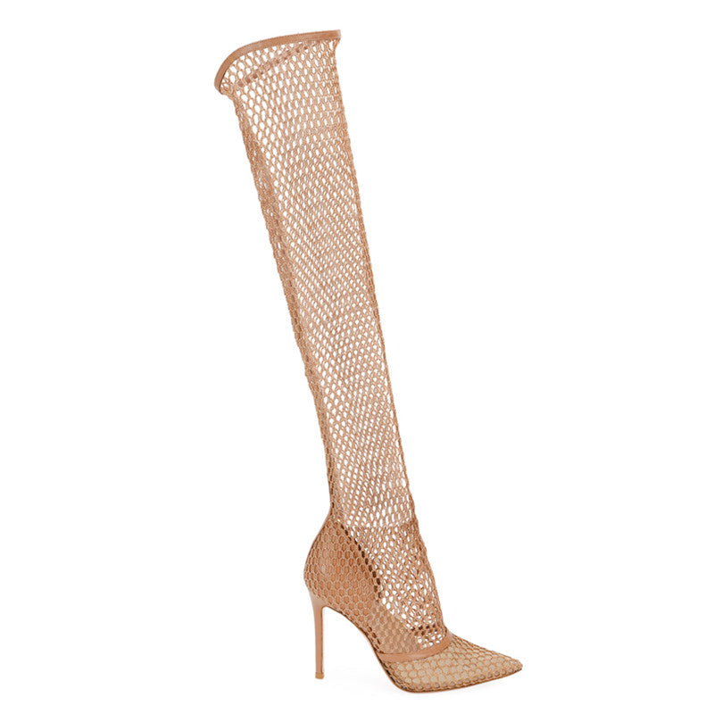 Hollow Out Sexy Summer Boots Sandals - LiveTrendsX