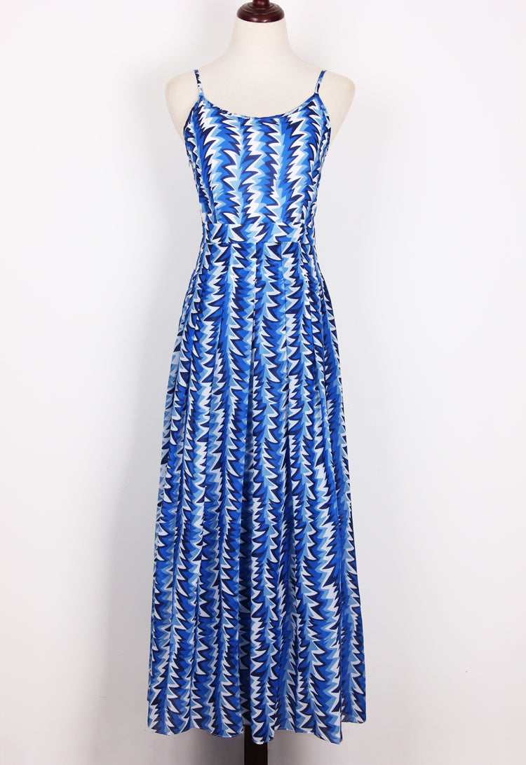 Print Top+Suspender Skirt Elegant Cool Woman Suit