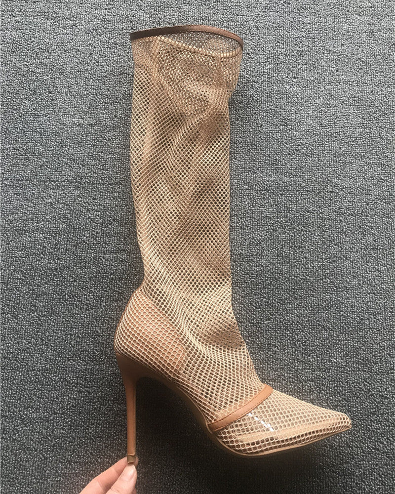 Hollow Out Sexy Summer Boots Sandals - LiveTrendsX