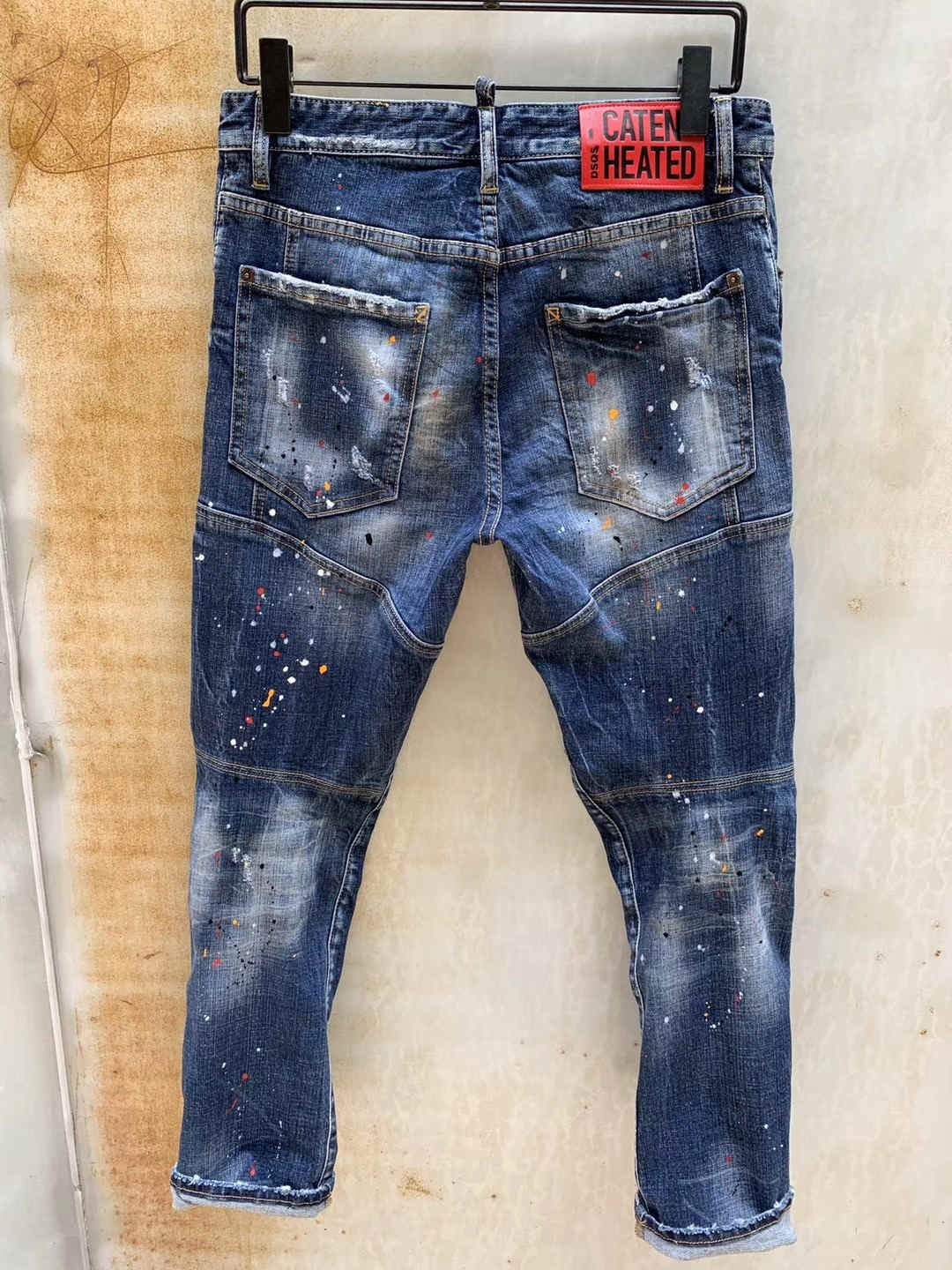 NEW Men Jeans Ripped for Men Skinny DSQ Jeans Pants Men Jeans Zipper Outwear Man Pants - LiveTrendsX