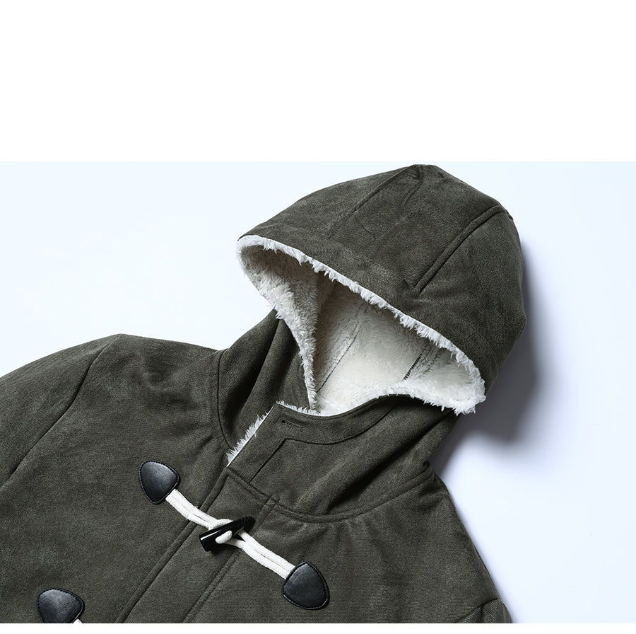 Men Winter Coats Casual Long Faux Suede Men Jackets Winter Outerwear Warm Thick Brand Clothing manteau homme - LiveTrendsX