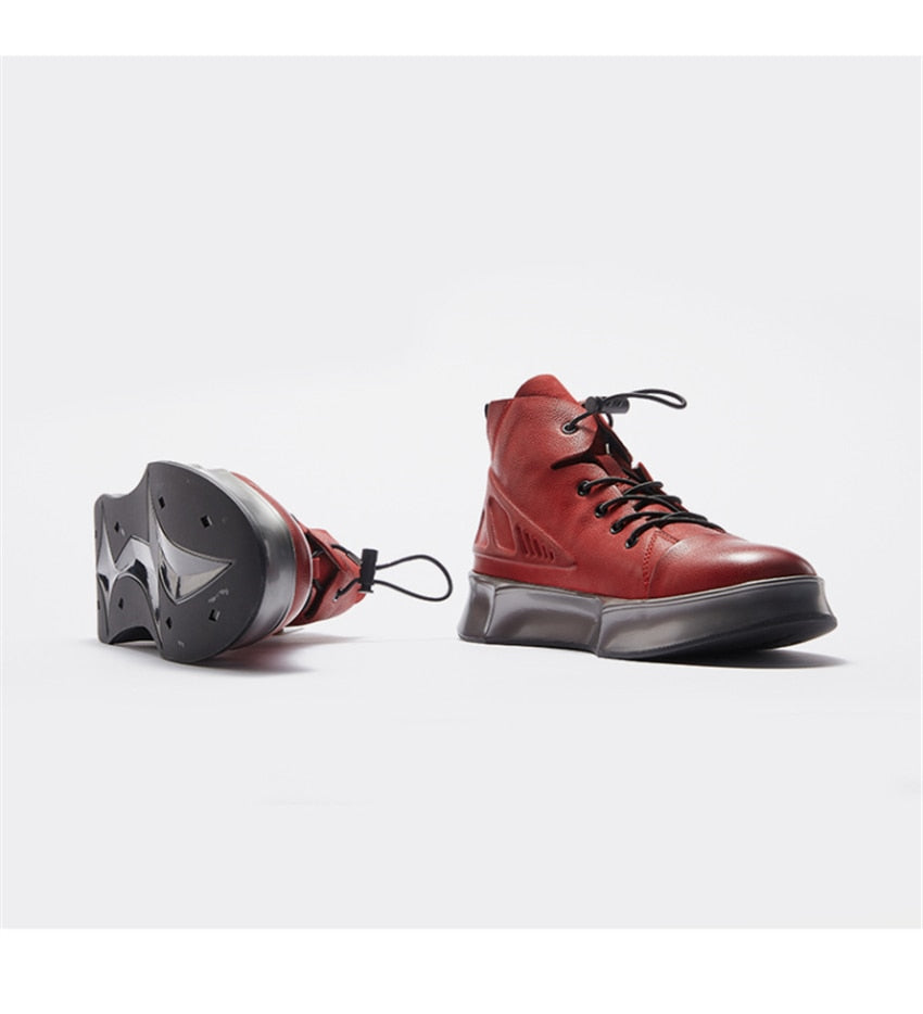 Genuine Leather Boots Men  Martins Boot Men Shoes Luxury Brand Formal Shoes Men Fashion Winter Shoes Men Fur - LiveTrendsX