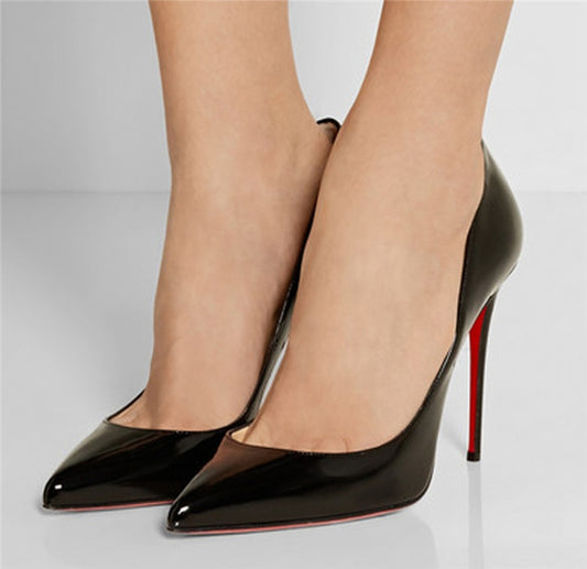 So Kate Pumps High Heels Shoes Woman Pigalle Nude Black Wedding Party Shoes Brand Ladies Patent Leather Red Dress Shoe and Bag - LiveTrendsX