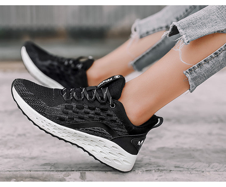 Flat Shoes Woman New Arrival Breathable Spring Ladies Casual Shoes Lightweight Pink Soft Sneakers Women Zapatos Mujer - LiveTrendsX