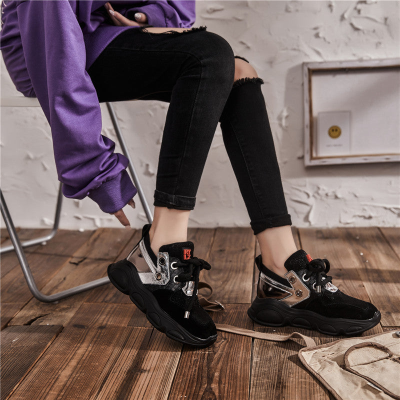 New Style Chunky Sneakers Platform Women Sneaker Fashion Street Style Woman Trainers Shoes Ladies Footwear - LiveTrendsX
