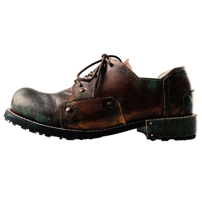 Handmade patina men's and women's shoes