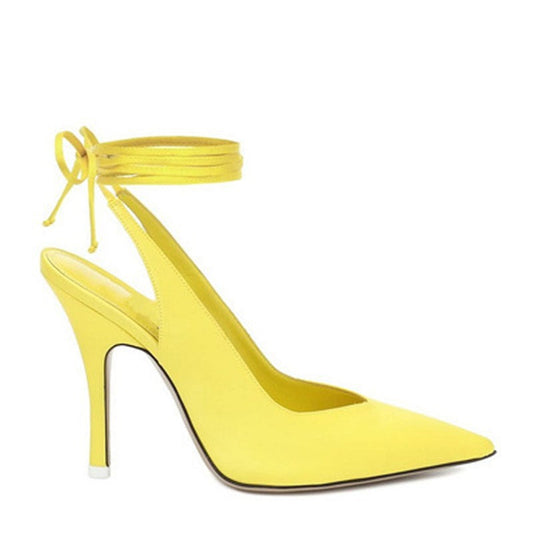 Pointed Toe Feet Wrap with High Heels Sexy Sandals