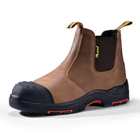 Wide Fit Work Boots For Men & Women Chelsea Safety Shoes