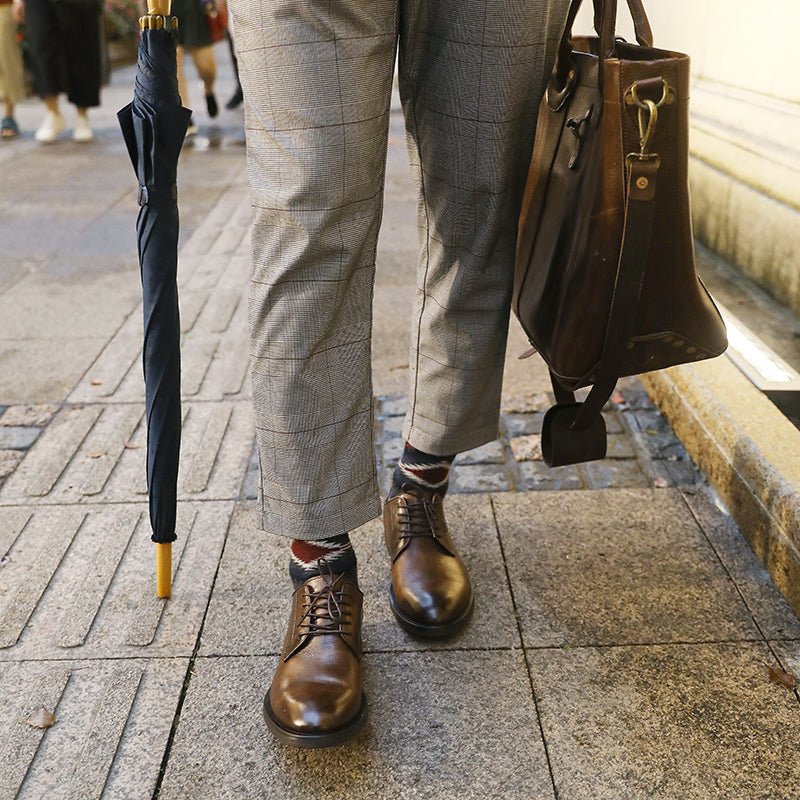 British leather retro pointed toe casual shoes - LiveTrendsX