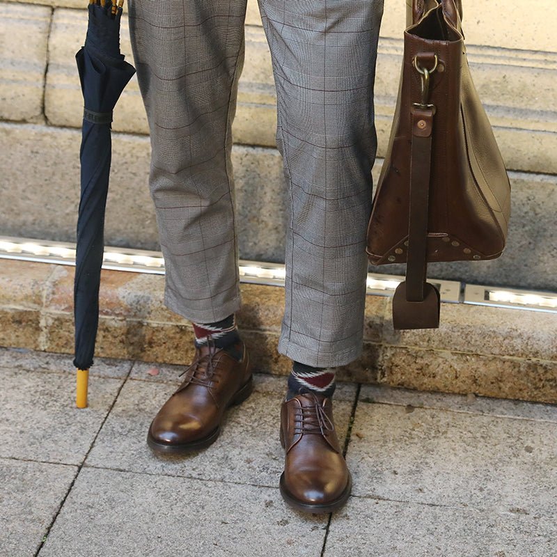 British leather retro pointed toe casual shoes - LiveTrendsX