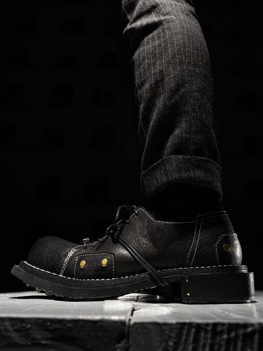 Business commuter leather shoes for men and women all - match - LiveTrendsX