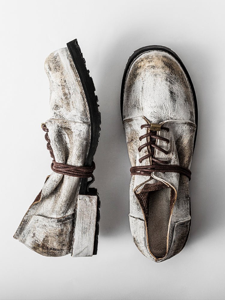 Catwalk design retro men's and women's leather shoes - LiveTrendsX