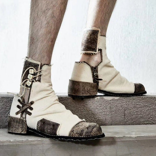 Deconstructed genderless functional boots - LiveTrendsX