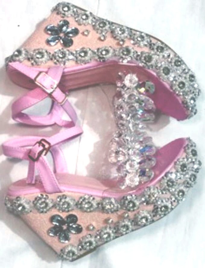 Flower Decor Wedges Heels Women Open Toe Platform Sandals - LiveTrendsX