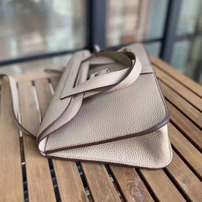 Hand stitches full grain leather crossbody bags - LiveTrendsX