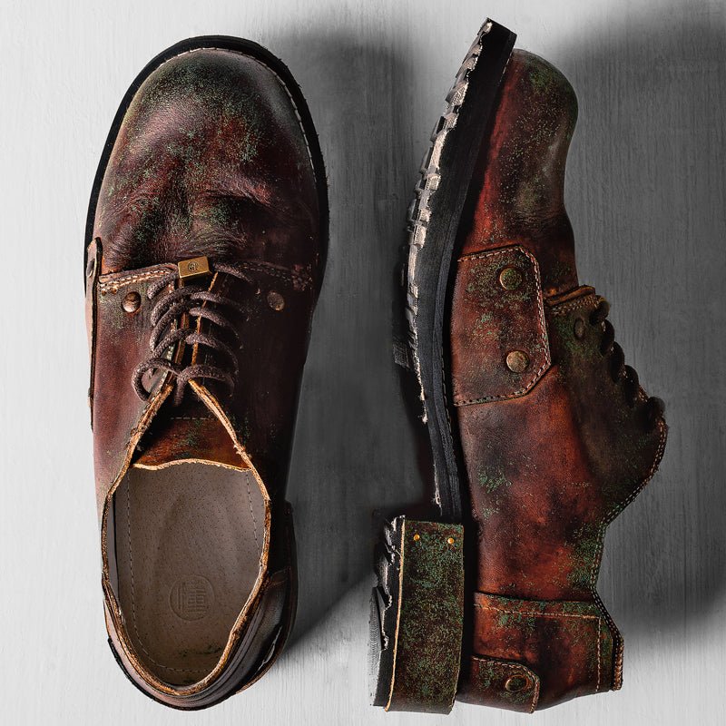 Handmade patina men's and women's shoes - LiveTrendsX