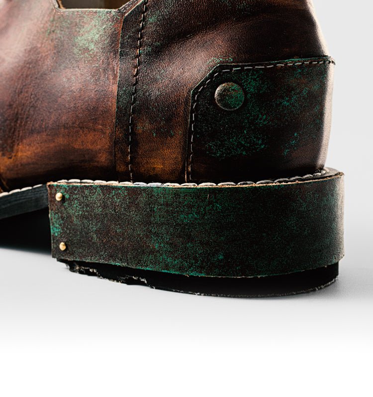 Handmade patina men's and women's shoes - LiveTrendsX