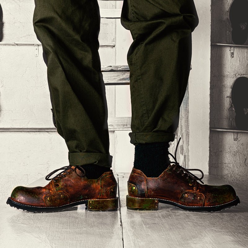 Handmade patina men's and women's shoes - LiveTrendsX