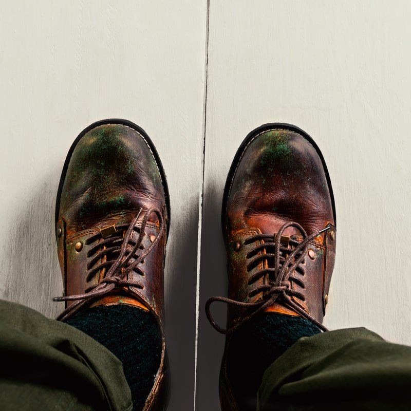 Handmade patina men's and women's shoes - LiveTrendsX