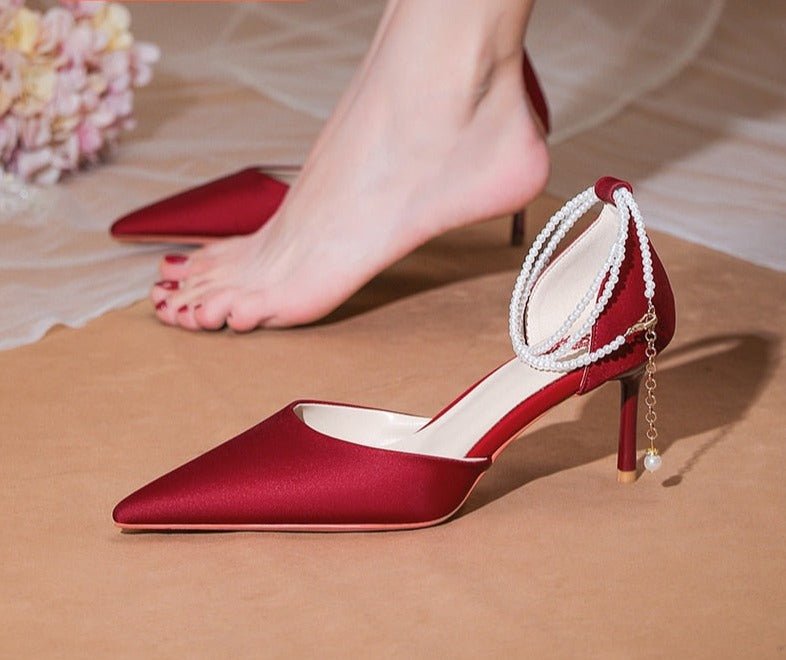 High Sense Wedding Dress Bride Shoes - LiveTrendsX