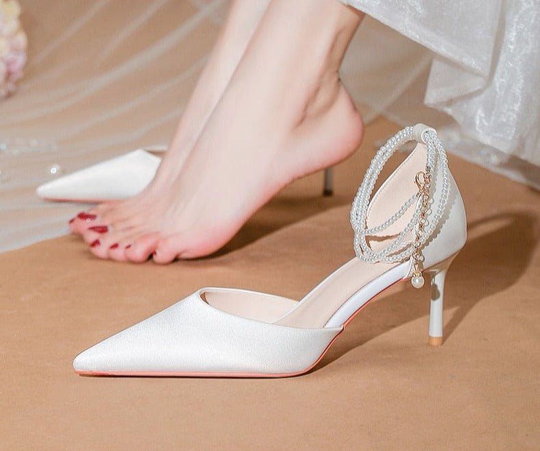 High Sense Wedding Dress Bride Shoes - LiveTrendsX