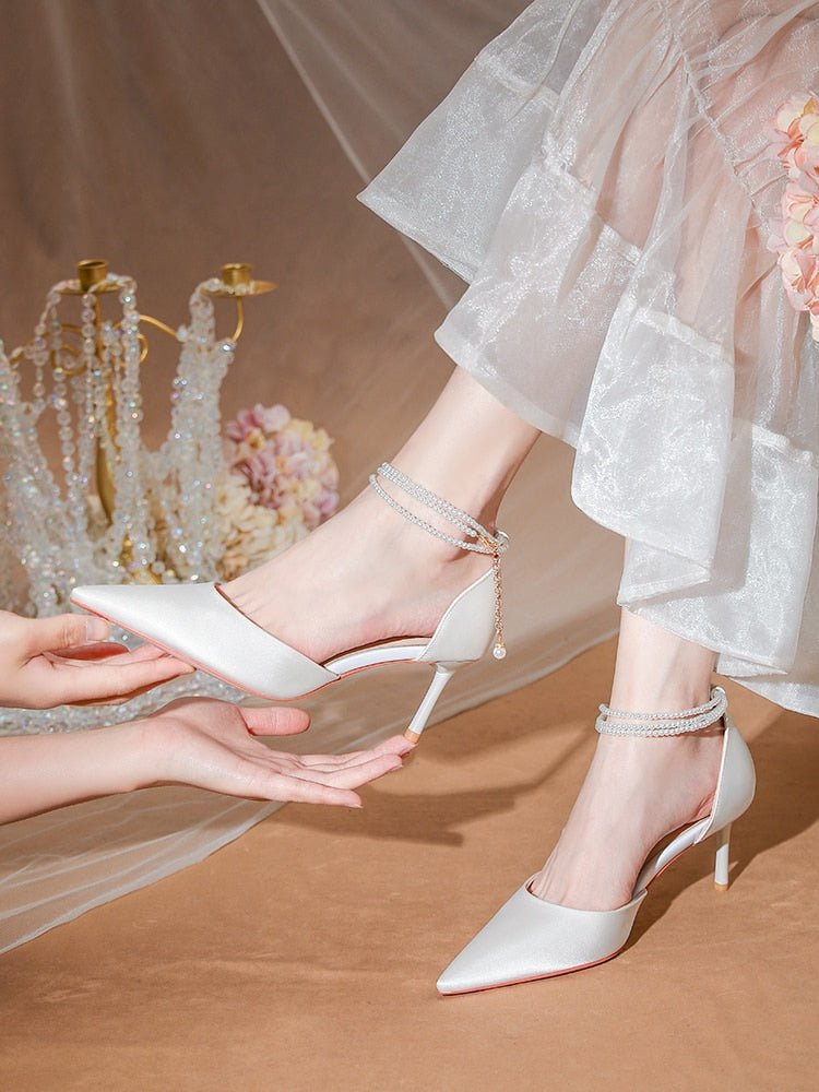 High Sense Wedding Dress Bride Shoes - LiveTrendsX
