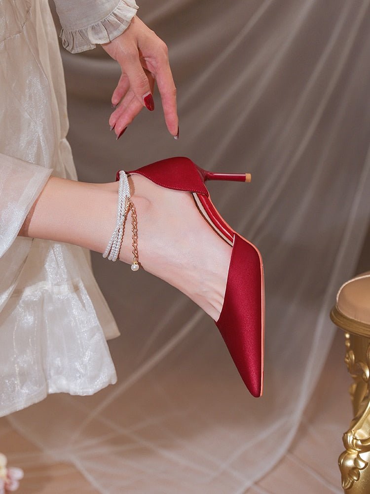 High Sense Wedding Dress Bride Shoes - LiveTrendsX