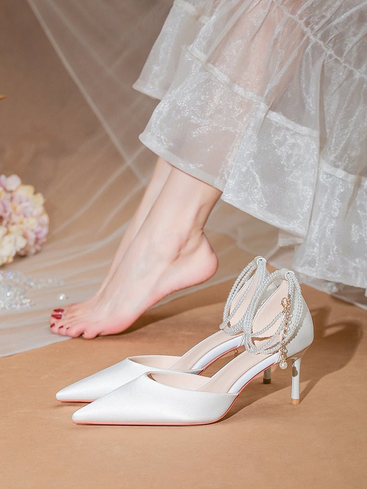 High Sense Wedding Dress Bride Shoes - LiveTrendsX