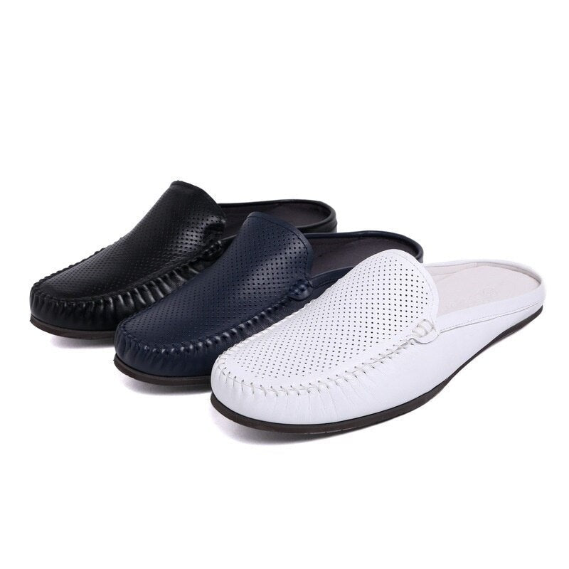 Hollow Out Breathable Daily Leisure Men Slippers - LiveTrendsX