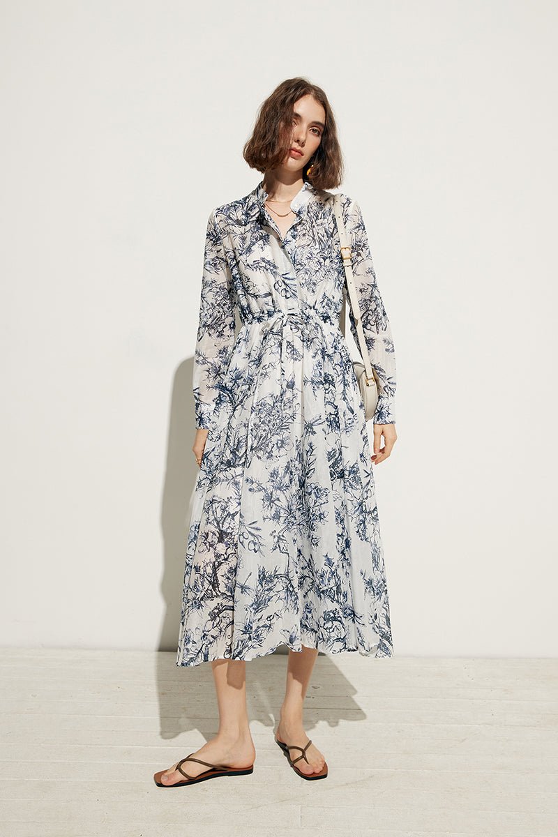 Knock Out Swing Skin - Friendly Breathable Cotton Shirt Dress - LiveTrendsX