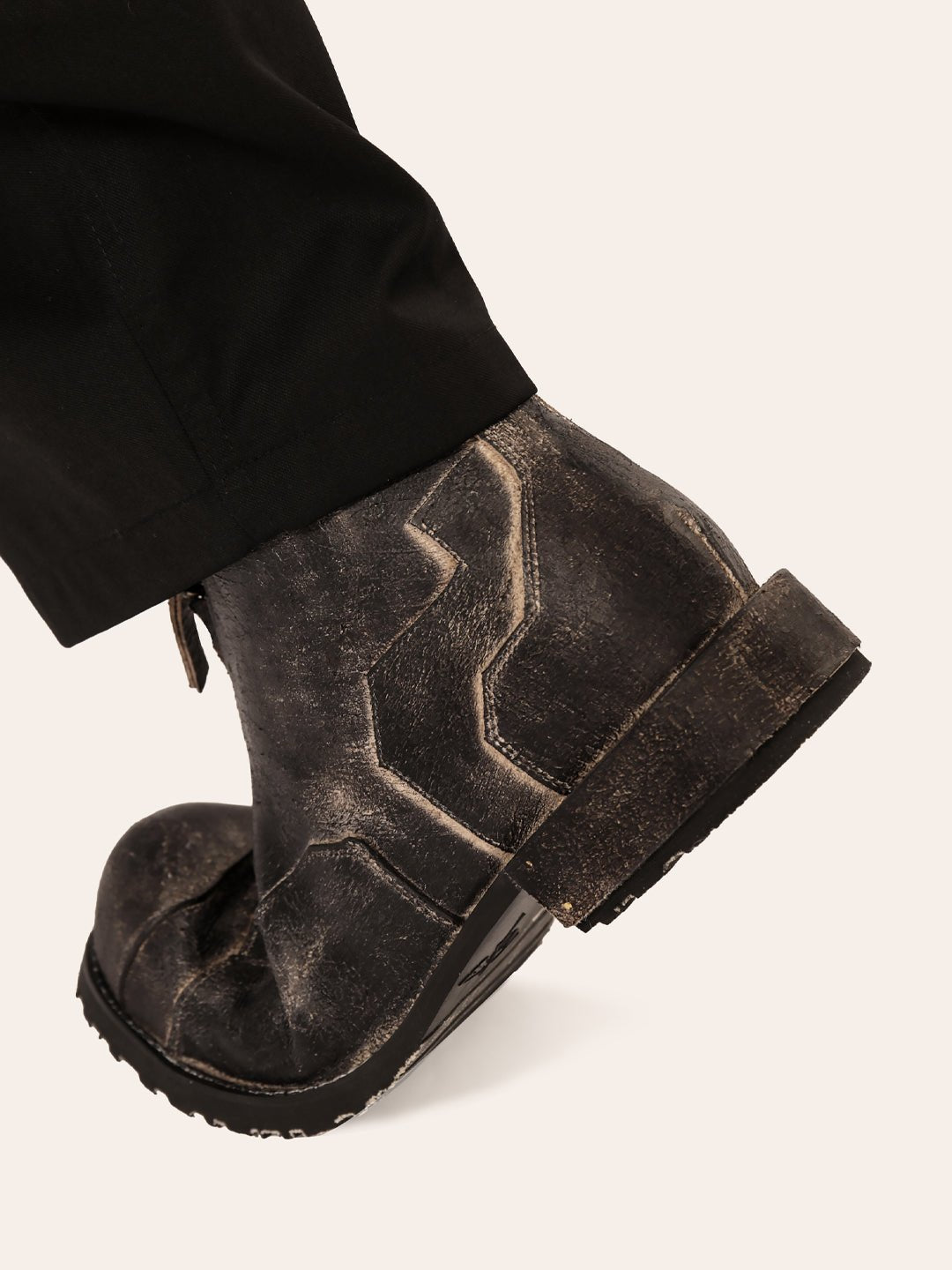 Lace - free zipper mid - cut men's and women's work boots - LiveTrendsX