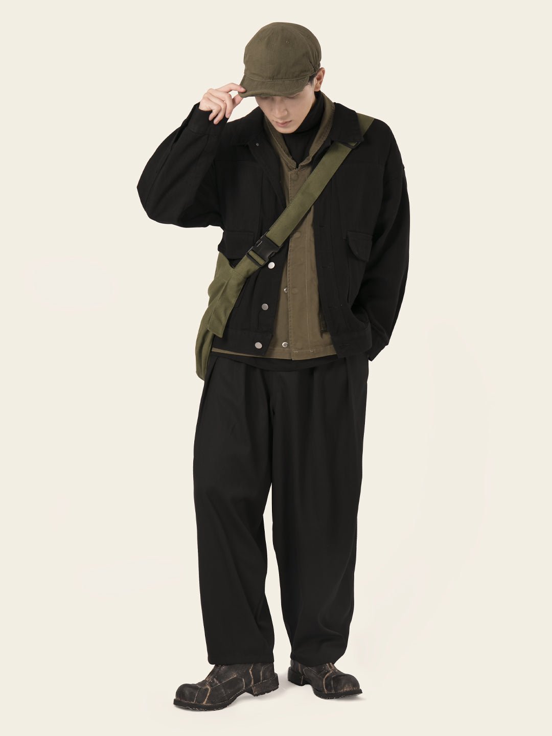 Lace - free zipper mid - cut men's and women's work boots - LiveTrendsX