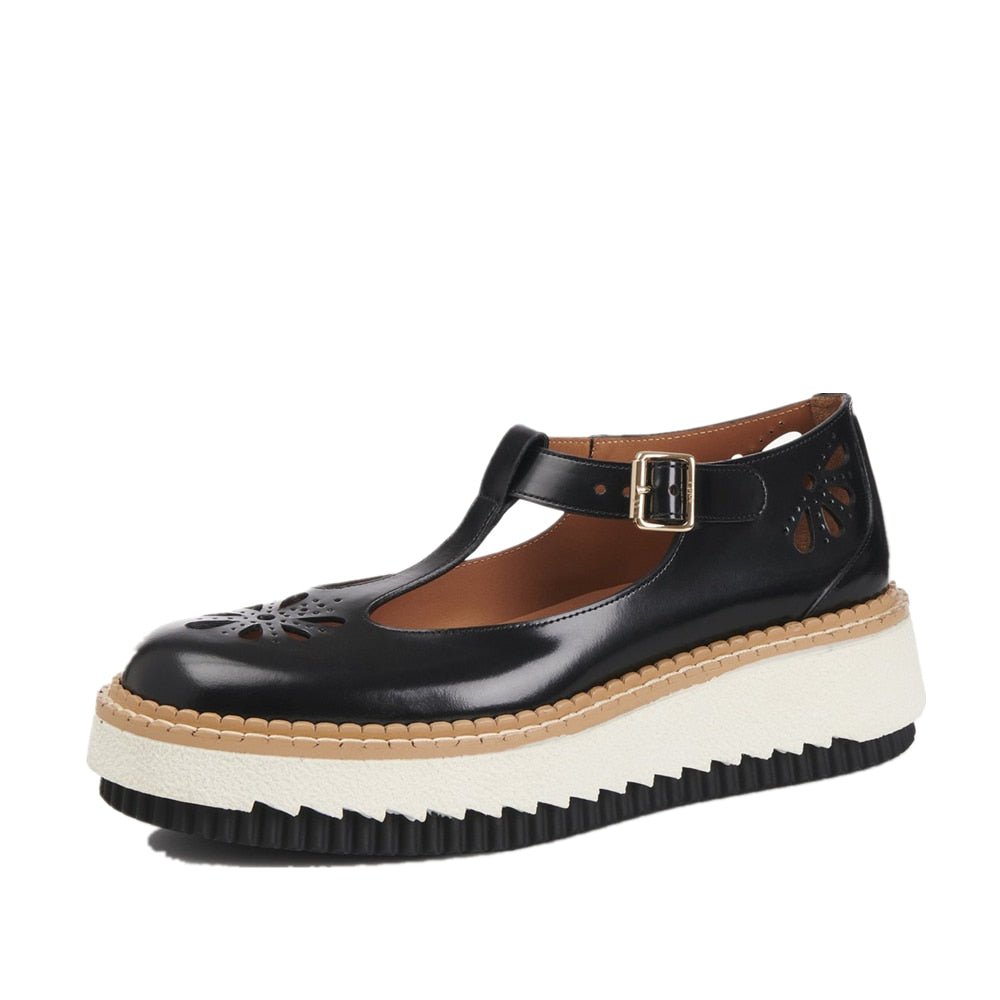 Ladies Wedges Platform Thick Bottom Breathable Lightweight Flat Shoes - LiveTrendsX