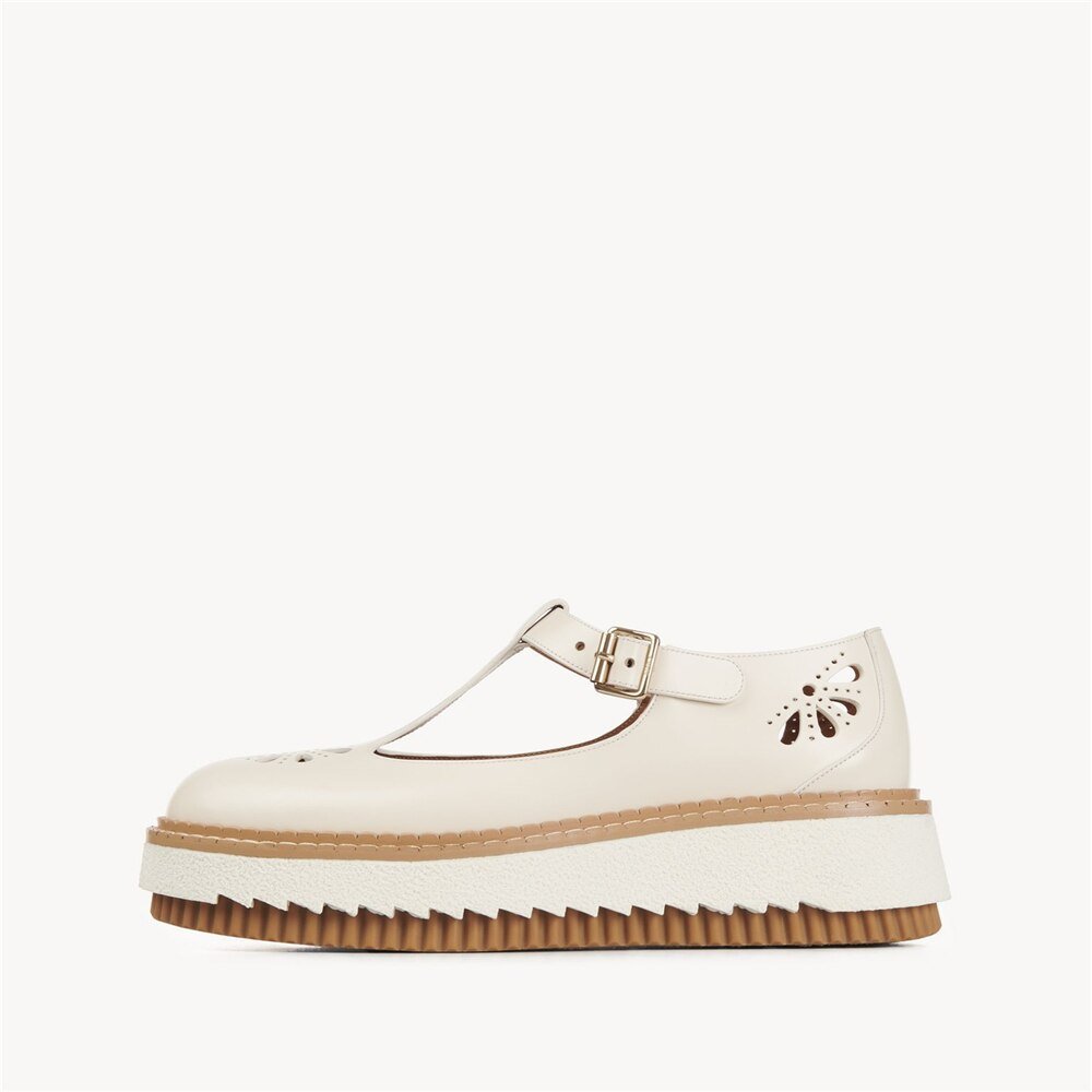 Ladies Wedges Platform Thick Bottom Breathable Lightweight Flat Shoes - LiveTrendsX