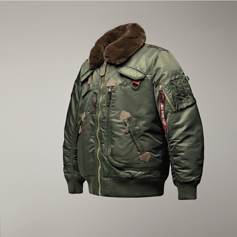 Men's winter short stylish Patchwork Outerwear Jackets - LiveTrendsX