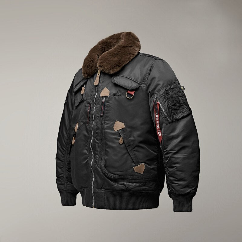 Men's winter short stylish Patchwork Outerwear Jackets - LiveTrendsX