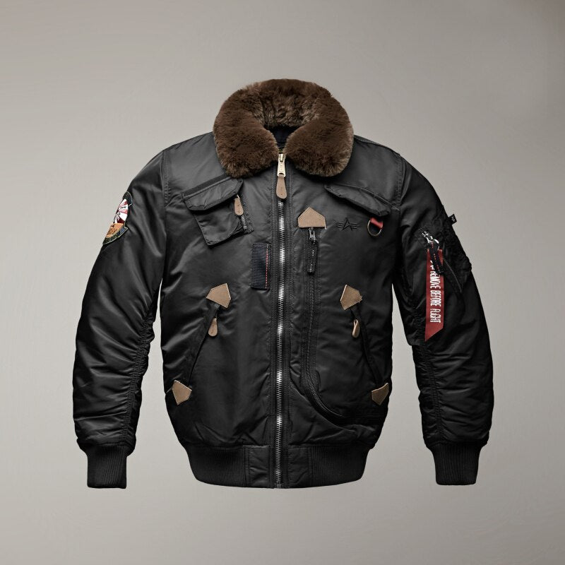 Men's winter short stylish Patchwork Outerwear Jackets - LiveTrendsX