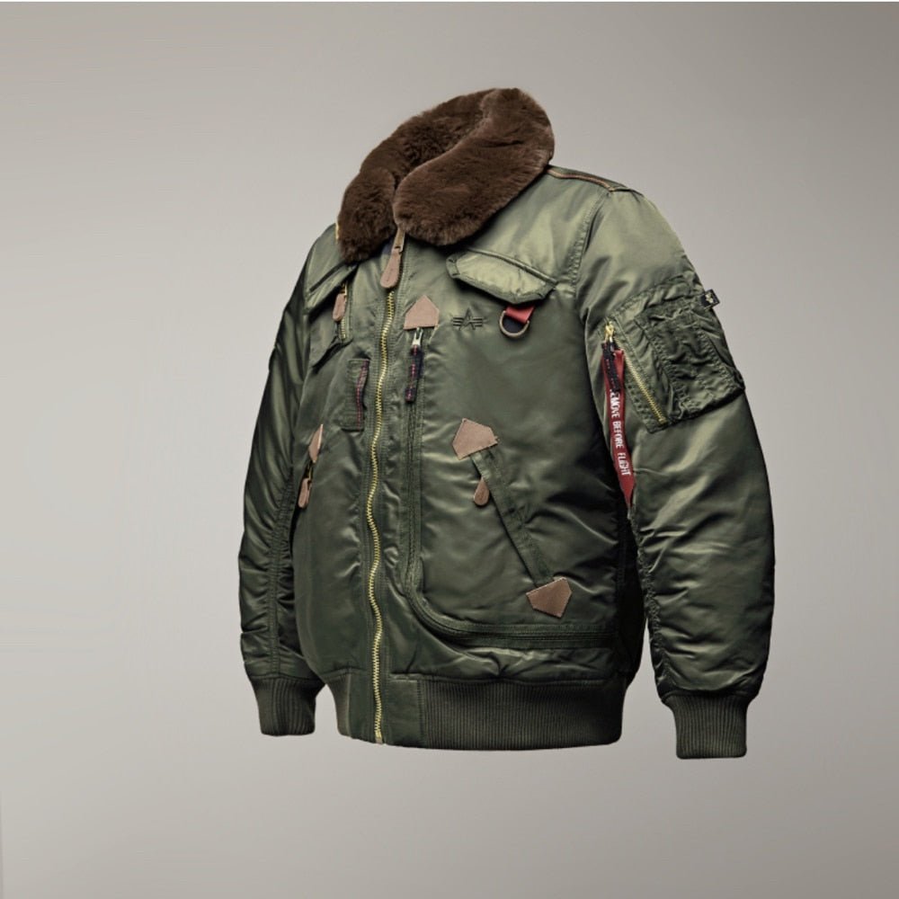 Men's winter short stylish Patchwork Outerwear Jackets - LiveTrendsX