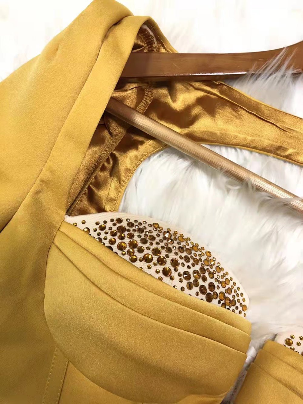 Mini Dress V Neck Sexy Celebrity Party Dress - LiveTrendsX