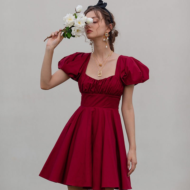 Mitzvah girls red engagement dress - LiveTrendsX