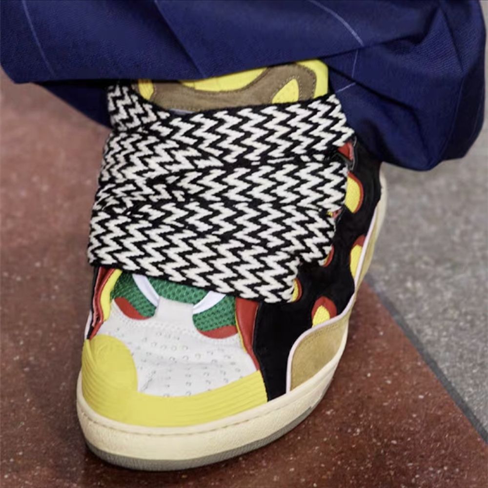 New Thick Bottom Mixed Color Casual Sneakers Women Shoes - LiveTrendsX