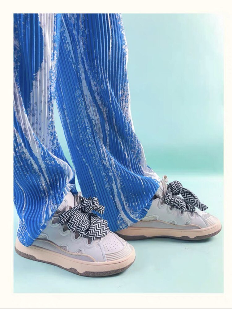 New Thick Bottom Mixed Color Casual Sneakers Women Shoes - LiveTrendsX