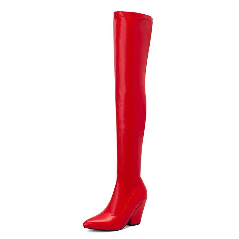 Over The Knee Boots Winter Boots for Women Plus Size - LiveTrendsX