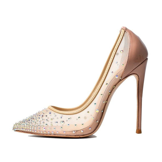 Party stiletto high heels large size pumps - LiveTrendsX